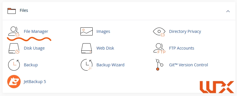 wordpess file manager